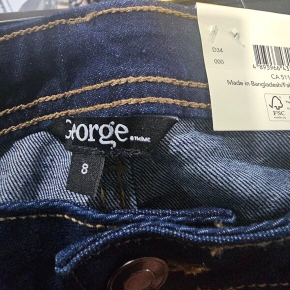 George Jeans for women Size:8 Blue in color - Picture 3 of 3